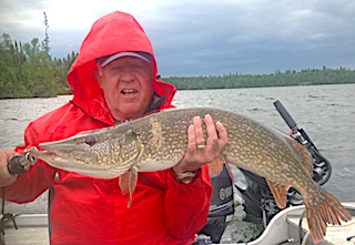 Trophy Pike Northern Pike Fishing By Ralph at Fireside Lodge in Canada